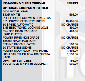 
								2020 Ford F-250 full									